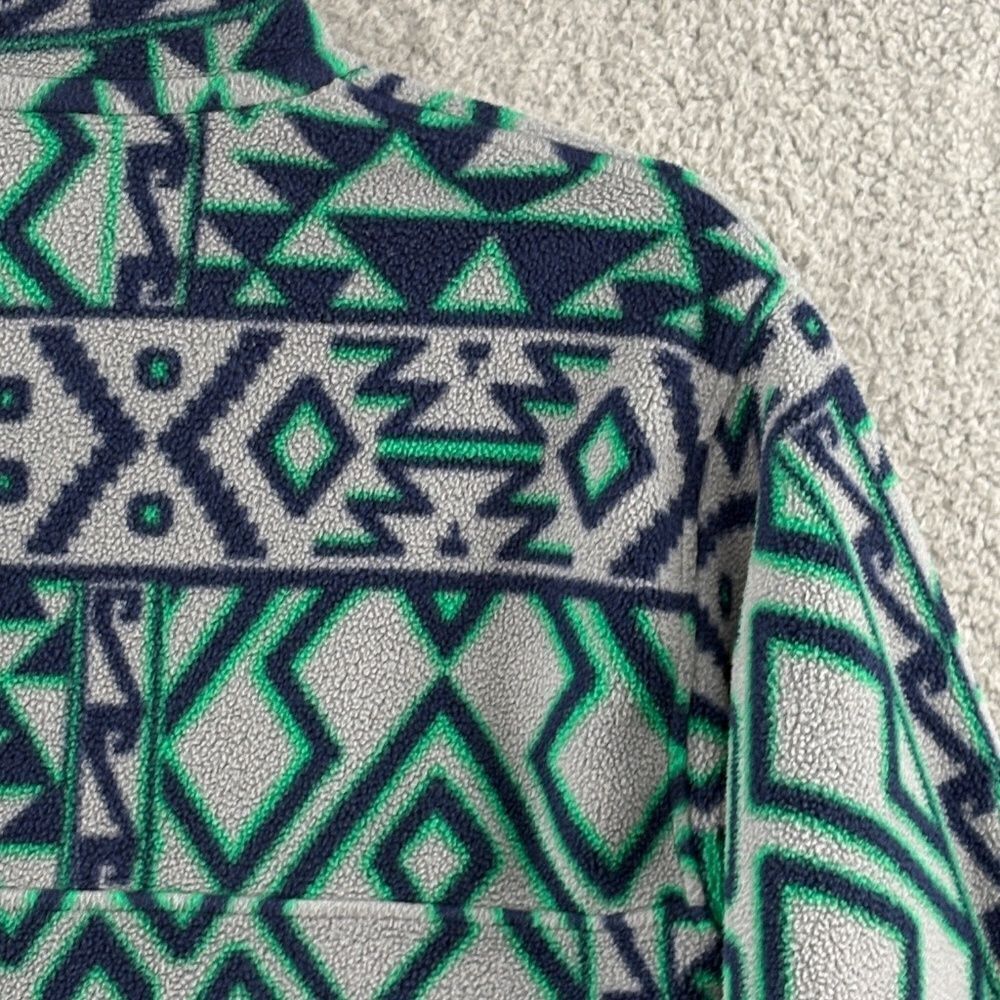 Patagonia Synchilla Aztec Snap T Fleece Pullover Mens XS - Picture 8 of 14